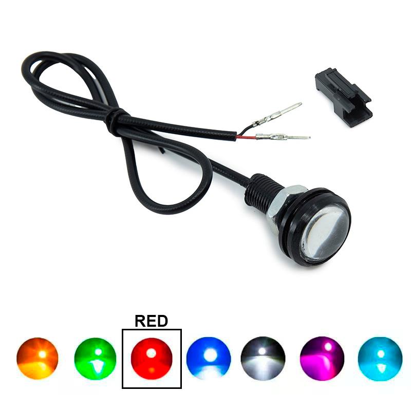 Led ojo de águila rojo 12V - 1ud