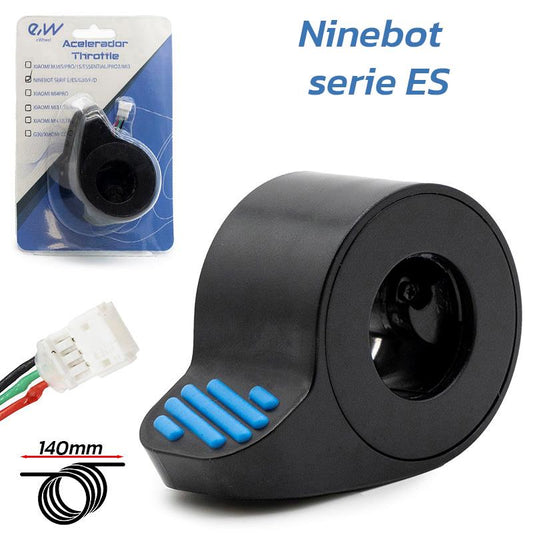 Acelerador Ninebot  serie ES azul - Conector JST ZH